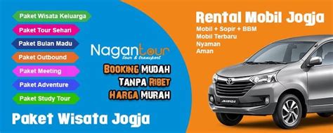 Rental Mobil Wisata Tugu Jogja Sewa Mobil Murah NaganTour