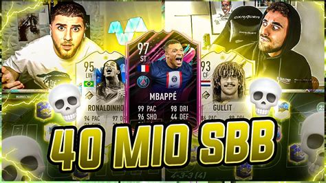 Fifa 23 Big Rip☠️☠️ 40 Millionen Coins Sbb😱🔥 Squad Builder Battle 🔥