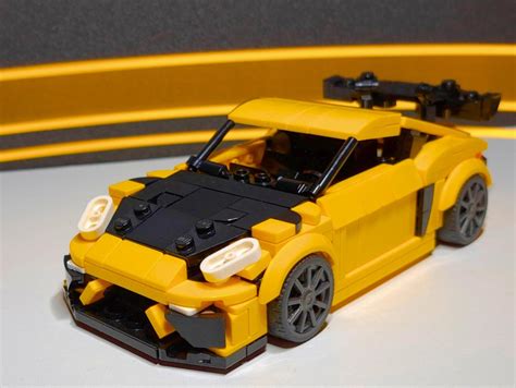 Lego Moc Porsche 718 Cayman Gt4rs By Koenkunbricks Rebrickable