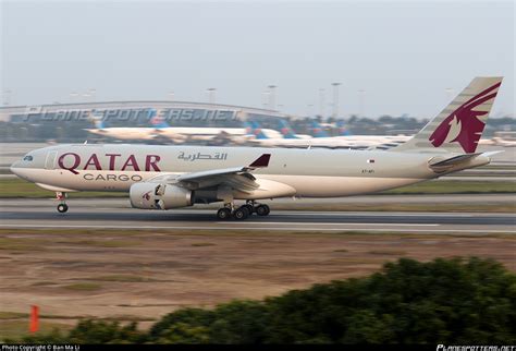 A7 AFI Qatar Airways Cargo Airbus A330 243F Photo By Ban Ma Li ID