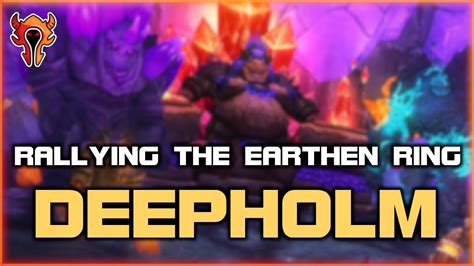 Rallying The Earthen Ring Deepholm Youtube