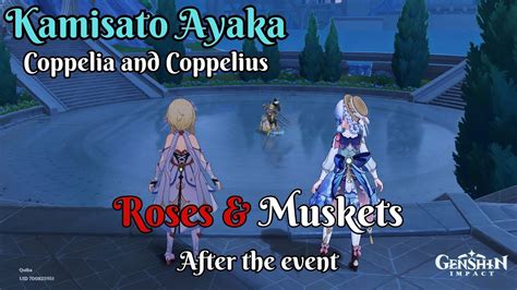 Kamisato Ayaka Coppelia And Coppelius Roses Muskets After