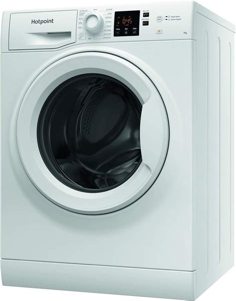 Hotpoint Nswm742uwukn 7kg 1400rpm Freestanding Washing Machine White