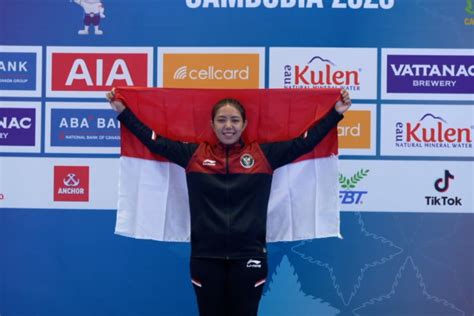 Atlet Vovinam Manik Trisna Dewi Sumbang Satu Emas Untuk Indonesia