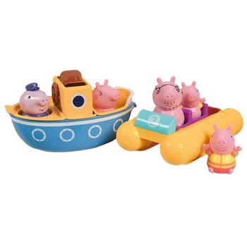 Peppa Pig Peppa S Adventures Grandpa Pig S Cabin Boat Vehicle Preschool