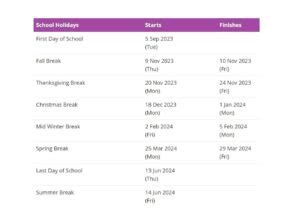 Hillsboro School District 2023 2024 Holidays Calendar School District ...