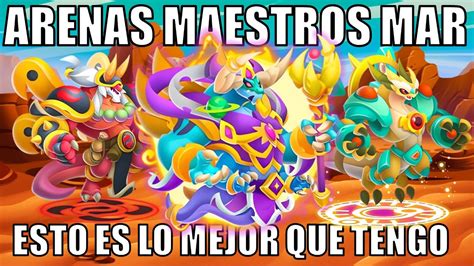 Combates En Arenas Maestro Mar Dragon Ascendido Y Karma Youtube