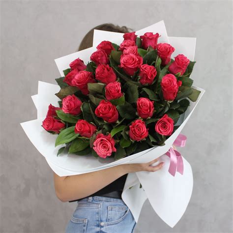 Букет из кенийских роз - 62 фото