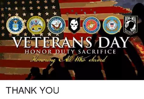 Veterans Day Thank You Memes - QuotesProject.Com