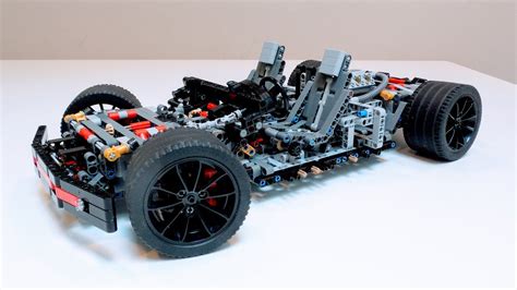 [moc] Lego Technic Flat Awd Chassis Youtube