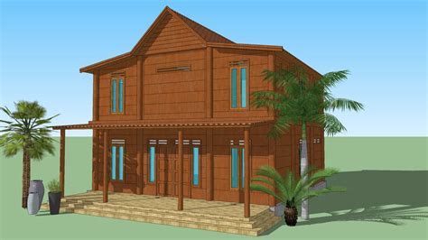 Rumah Kayu 3d Warehouse