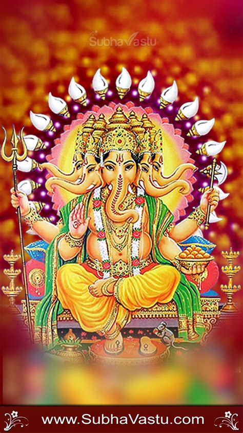 Aggregate More Than 137 Panchmukhi Ganesh Wallpaper Hd Latest Xkldase