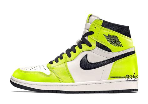 Air Jordan 1 Retro High Og Volt Été 2022 Crumpe