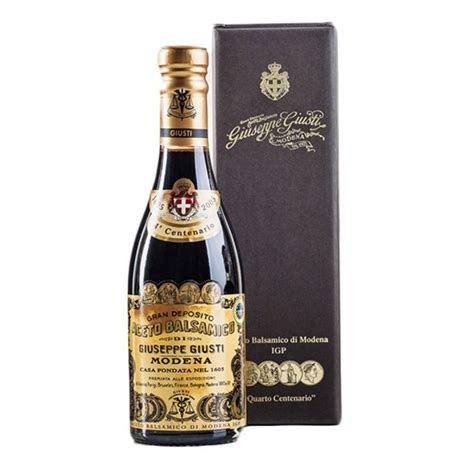 Aceto Balsamico Di Modena IGP 4 Medaglie Oro Giusti 250ml