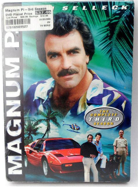 Magnum P I The Complete Third Season Dvd Disc Set Brand