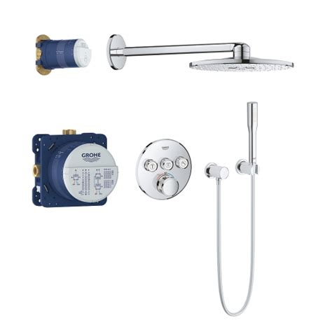 Grohe Banyo Batarya Seti Ankastre Termostatik Sc Krom 34705000