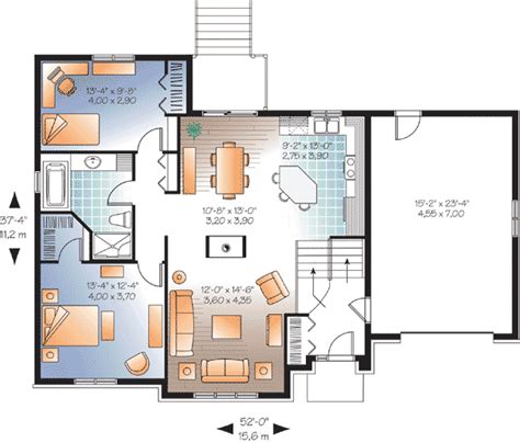 Mini Manor With Finished Lower 21986dr Architectural Designs