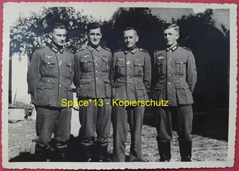 Foto Frontk Mpfer Soldaten Portrait Mit Ek Orden Wehrmacht Offizier