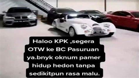 Viral Oknum Pejabat Bea Cukai Pasuruan Pamer Mobil Mobil Mewah Kepala