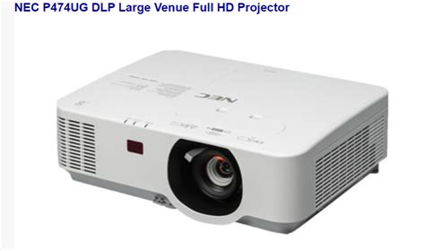 1920 X 1200 LCD NEC P-474UG Projector, Brightness: 4700LM at Rs 286720. ...