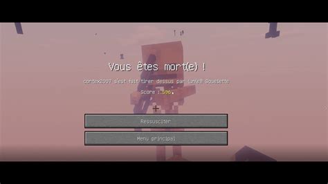 Je Suis Mort Ep 6 Minecraft Survie YouTube