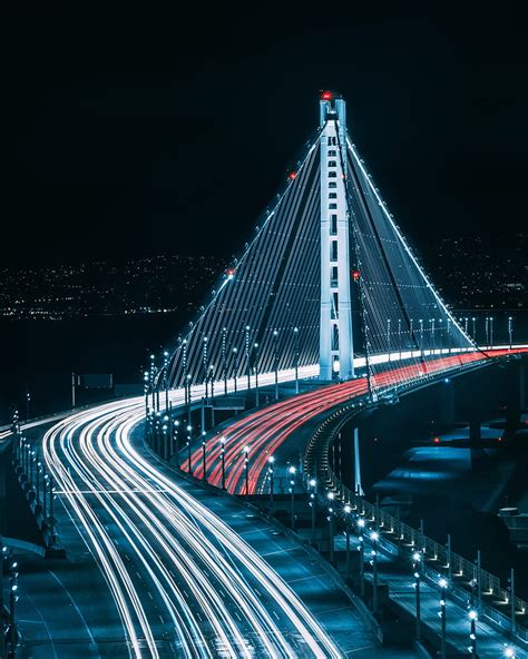 Hd Wallpaper Road Bridge San Francisco Street Traffic Lights