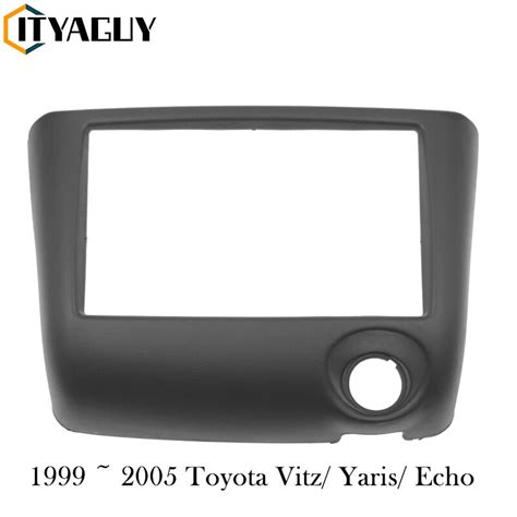 Din Car Stereo Radio Fascia Panel For Toyota Yaris Echo Vitz Platz