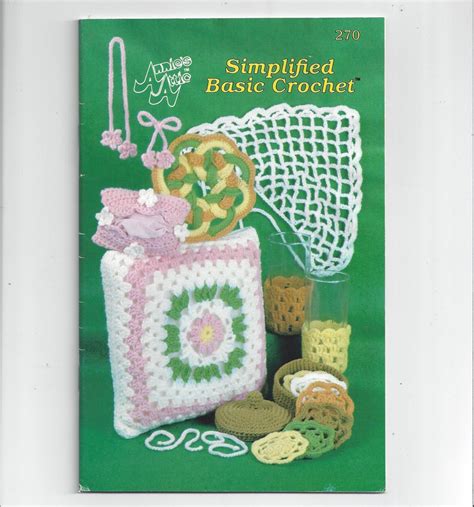 1990s Annie S Attic Simplified Basic Crochet Book 270 A