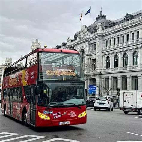 Passeio turístico pela cidade de Madri ônibus hop on hop off Madrid