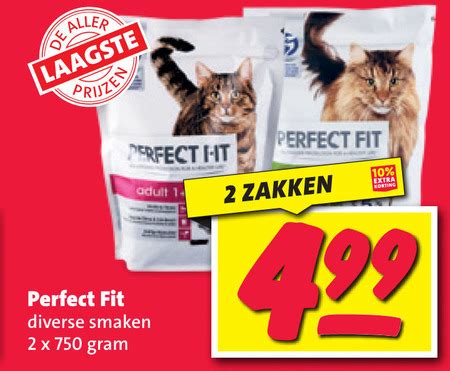 Perfect Fit Kattenvoer Folder Aanbieding Bij Nettorama Details