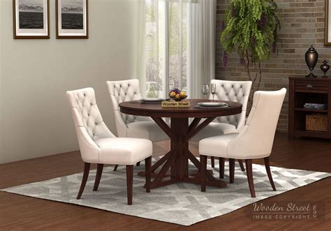 Wooden Street Adds Spice To The Dinette With New Launches Of 4 Seater Dining Table Sets