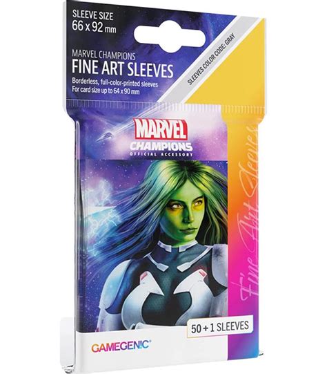 Gamegenic Marvel Champions Art Sleeves 66x92mm 50 Gamora Mathom