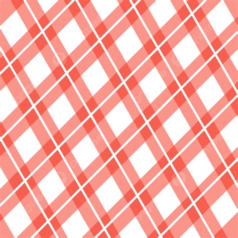 Gingham Seamless Plaid Pattern Background Fashion Vector Design