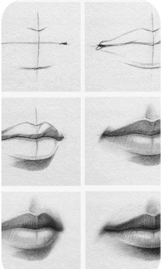 Aprende Como Dibujar Labios O Bocas De Forma Correcta Dibujo En