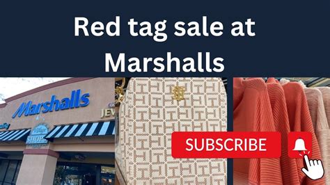 Marshalls New Find And Red Tag Sale Lifeinnameica YouTube