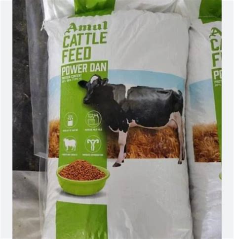 Dry Amul Power Dan Cattle Feed Packaging Type Pp Bags Kg At