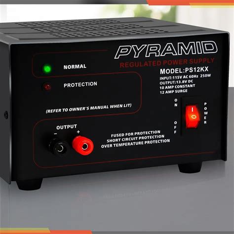 Pyramid Universal Compact Bench Power Supply Linear Regulated