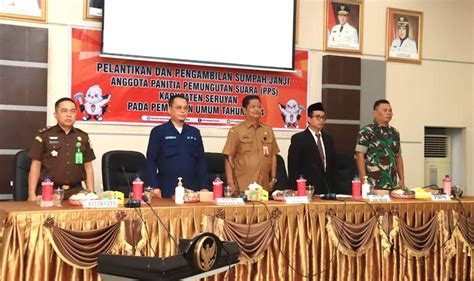 Hadiri Pelantikan Anggota PPS Ini Harapan Kalteng Today