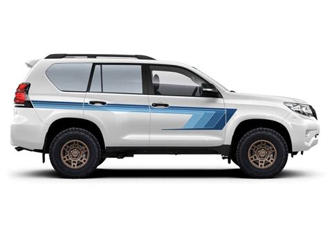 BROOME BODY STRIPE DECAL KIT 150 SERIES TOYOTA LAND CRUISER PRADO