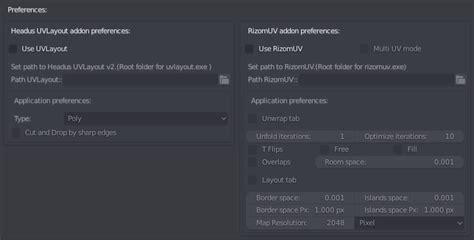 Blender Headus Uvlayout Rizomuv B Ruvl Released Scripts And Themes