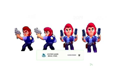 Evolution Of Brawlers Brawl Stars Youtube