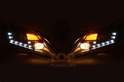 Передние фары 4 в 1 - Тюнинг Тойота Камри V50