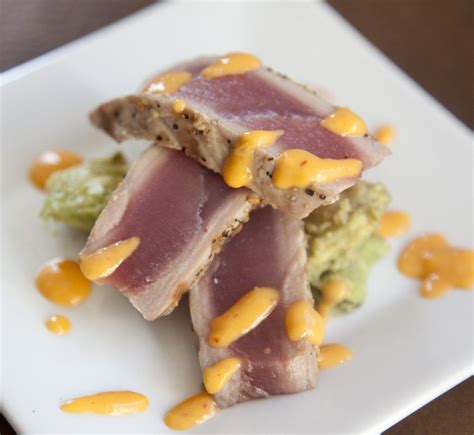 Seared Ahi Tuna Appetizer