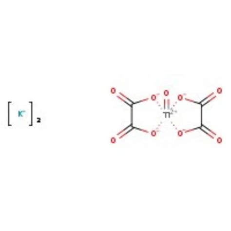 Hydrate De Bis Oxalato Oxotitanate IV De Potassium Puratronique