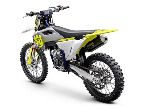 New 2024 Husqvarna Fc 250 White Grey Yellow Motorcycles In