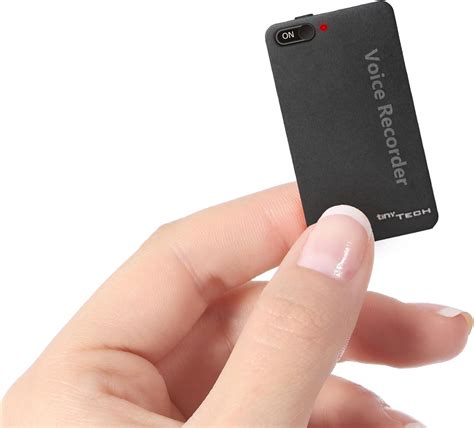 Tiny Tech Mini Grabadora De Voz De 64 GB 750 Horas De Capacidad De