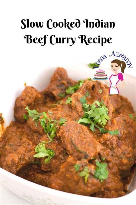 Slow Cooked Beef Curry - Veena Azmanov