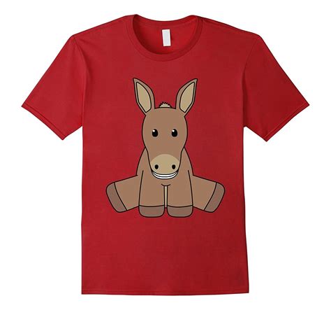 Baby Donkey Shirt Mule Colt Horse Farmer T T Shirt Cotton Tee Shirts