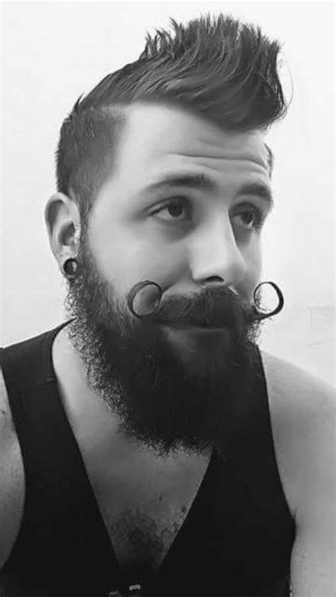 Pin By Chad Perkins On Beards Handlebar Moustache Mens Facial Hair