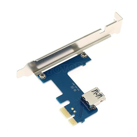 New Pci Express Pcie 1 To 4 Pci Express 16x Slots Riser Card Pci E 1x To External 4 Slot Adapter